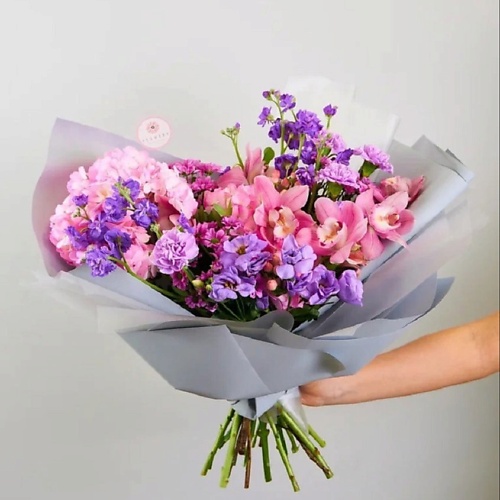 

FLOWERY Букет "Розовый махаон L", Букет "Розовый махаон L"
