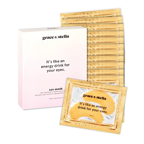GRACE AND STELLA Патчи для области вокруг глаз с коллагеном против морщин 240 850₽