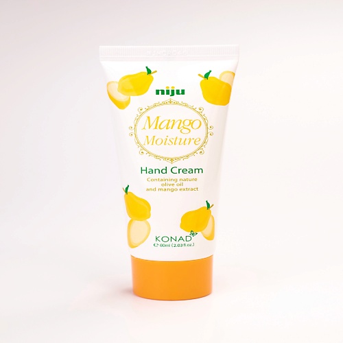 KONAD Niju Moisture hand cream Mango Увлажняющий крем для рук c экстрактом Манго 60.0