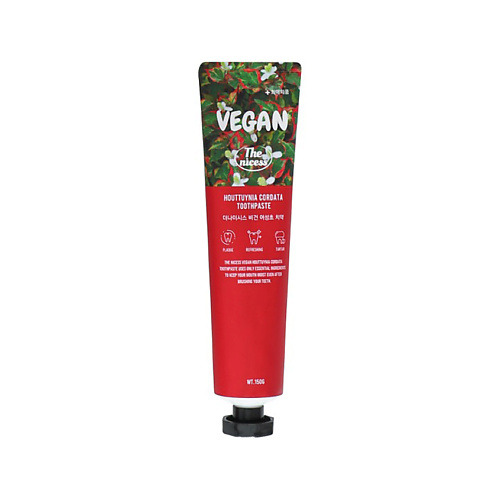 

THE NICESS Паста зубная VEGAN Houttuynia cordata 150.0, Паста зубная VEGAN Houttuynia cordata