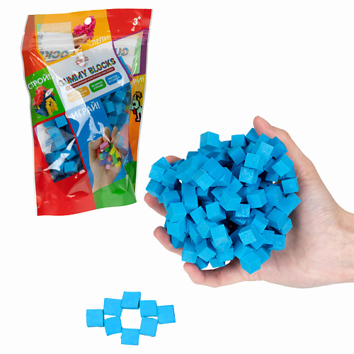 

1TOY Конструктор-пластилин GUMMY BLOCKS 1.0, Конструктор-пластилин GUMMY BLOCKS