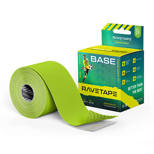 

RAVE TAPE Кинезиотейп BASE 5×5, Кинезиотейп BASE 5×5