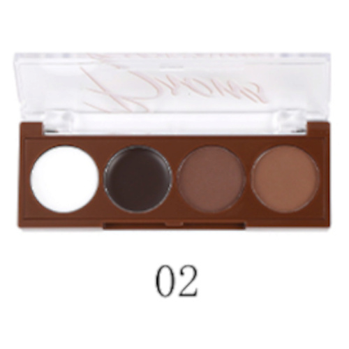 

FARRES Тени для бровей "Perfect Brows" 4 цвета, Тени для бровей "Perfect Brows" 4 цвета