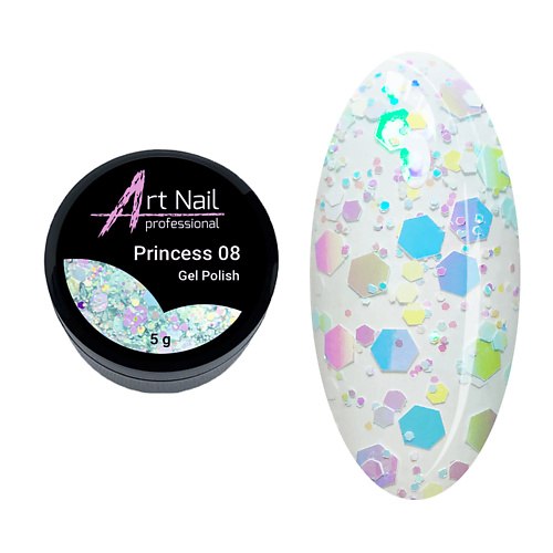 

ART NAIL PROFESSIONAL Гель-лак Princess, Гель-лак Princess