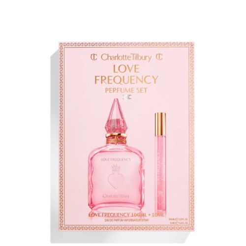 

CHARLOTTE TILBURY Парфюмерный набор Love Frequency: Парфюмерная вода + Парфюмерная вода (мини) 1.0, Парфюмерный набор Love Frequency: Парфюмерная вода + Парфюмерная вода (мини)