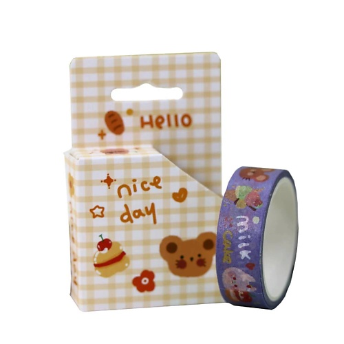 

ILIKEGIFT Декоративный скотч "Cute.Yes.Cool", Декоративный скотч "Cute.Yes.Cool"