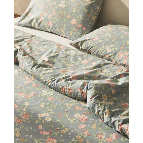 

ZARA HOME Пододеяльник с цветочным принтом 220 x 220, Пододеяльник с цветочным принтом 220 x 220