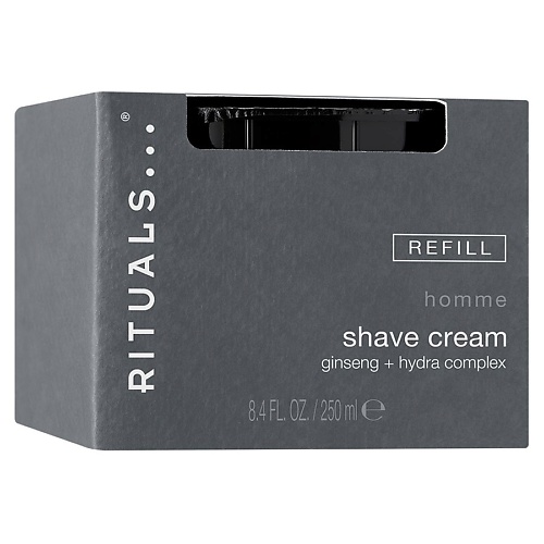 Товары для бритья RITUALS... Крем для бритья Homme Shave Cream, сменный блок (рефилл) 250.0