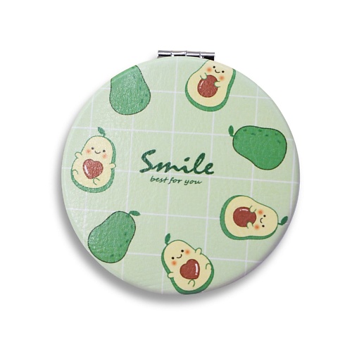

ILIKEGIFT Зеркало складное "Smile avocado many" с увеличением, Зеркало складное "Smile avocado many" с увеличением