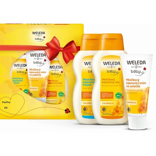 

WELEDA Набор для ухода за детской кожей Baby Calendula Set, Набор для ухода за детской кожей Baby Calendula Set