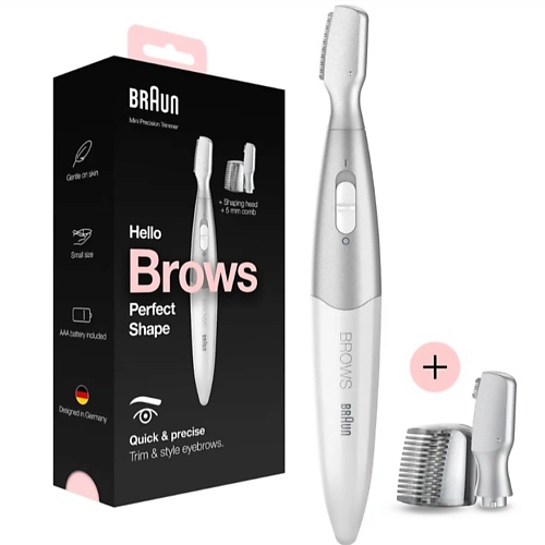 фото Braun триммер fg1106 для бровей