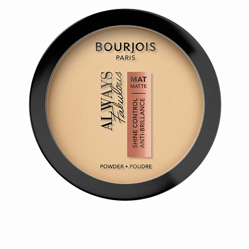 

BOURJOIS Компактная пудра Always Fabulous Shine Control, Компактная пудра Always Fabulous Shine Control