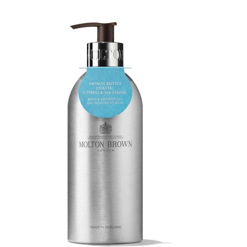 Гели для душа  Лэтуаль MOLTON BROWN Гель для душа Infinite Bottle Coastal Cypress & Sea Fennel 400.0