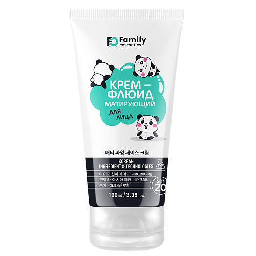 FAMILY COSMETICS Матирующий крем-флюид для лица 150.0