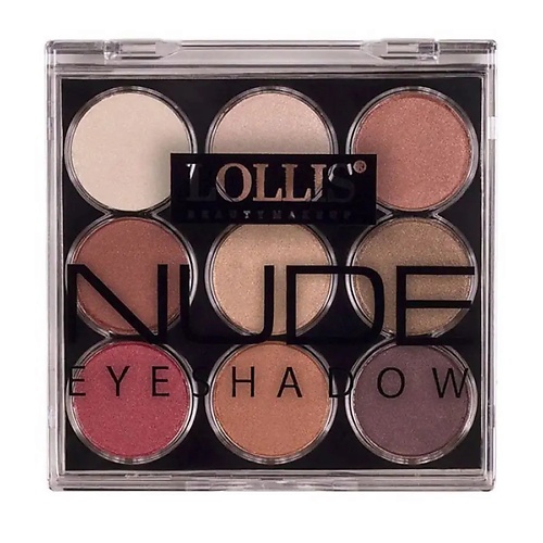 LOLLIS Тени для век Nude Eyeshadow Palette 9 375₽