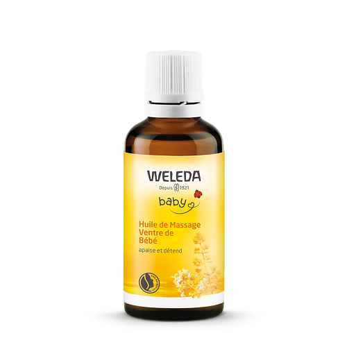 

WELEDA Детское массажное масло против коликов Massage Oil For Baby Tummy 50.0, Детское массажное масло против коликов Massage Oil For Baby Tummy