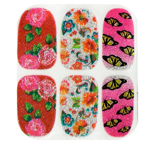 IRISK Пленки для ногтей для экспресс-маникюра на клеевой основе Effect Nails