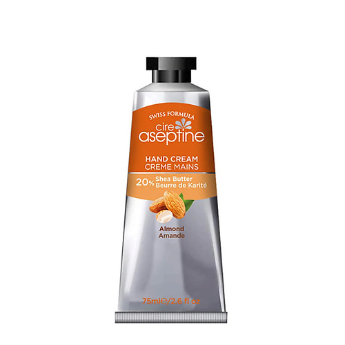 

CIRE ASEPTINE Миндальный крем для рук с 20% маслом Ши 20% Shea Butter Hand Cream Almond 75.0, Миндальный крем для рук с 20% маслом Ши 20% Shea Butter Hand Cream Almond