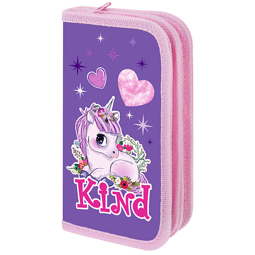 

ПИФАГОР Пенал Happy Unicorn, Пенал Happy Unicorn