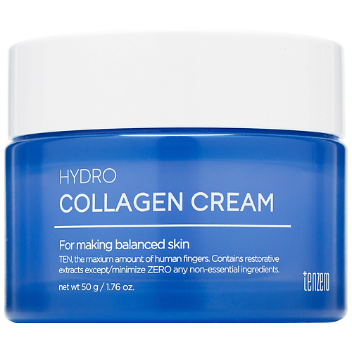 

TENZERO Крем для лица увлажняющий с коллагеном Hydro Collagen Cream, Крем для лица увлажняющий с коллагеном Hydro Collagen Cream