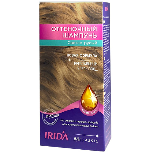 

IRIDA Оттеночный шампунь 75.0, Оттеночный шампунь
