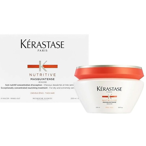 

KERASTASE Маска Nutritive Irisome для сухих и очень чувствительных волос 200.0, Маска Nutritive Irisome для сухих и очень чувствительных волос