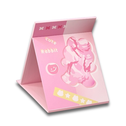 

ILIKEGIFT Зеркало настольное "Cute rabbit" pink, Зеркало настольное "Cute rabbit" pink