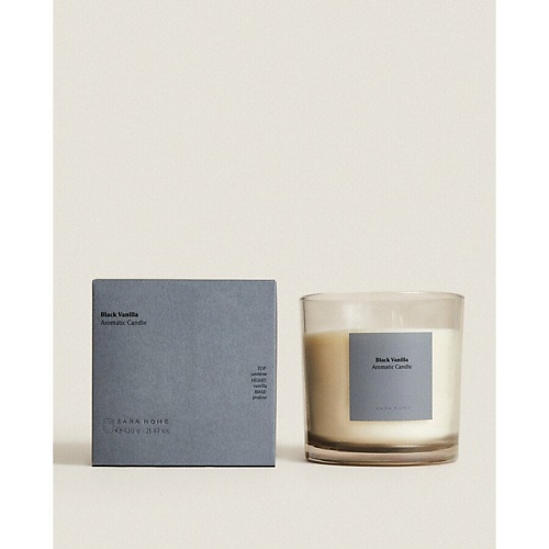 

ZARA HOME Ароматическая свеча black vanilla 620.0, Ароматическая свеча black vanilla