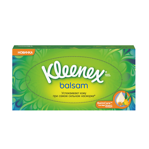 

KLEENEX Салфетки в коробке Balsam 72.0, Салфетки в коробке Balsam