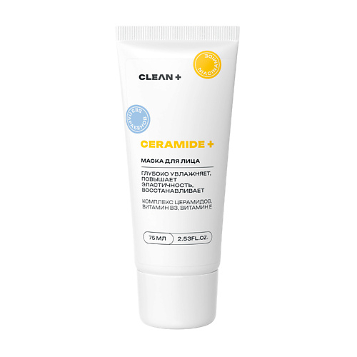 CLEAN Маска для лица увлажняющая для сухой кожи CERAMIDE 750 830₽