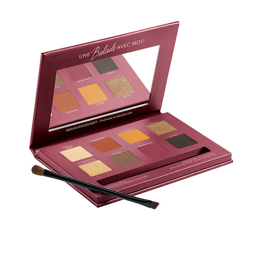 

BOURJOIS Палетка теней Eyeshadow palette sunset edition, Палетка теней Eyeshadow palette sunset edition