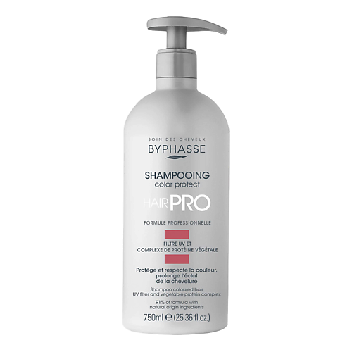 

BYPHASSE Шампунь для окрашенных волос PRO COLOR PROTECT 750.0, Шампунь для окрашенных волос PRO COLOR PROTECT