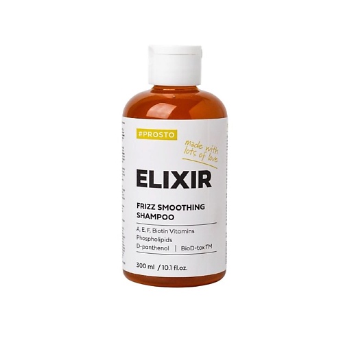 

PROSTO COSMETICS Шампунь ELIXIR для кудрявых и вьющихся волос 300.0, Шампунь ELIXIR для кудрявых и вьющихся волос