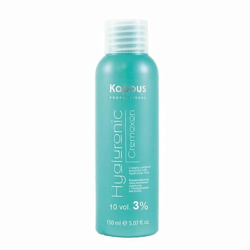 

KAPOUS Кремообразная окислительная эмульсия Hyaluronic Cremoxon 3% 150.0, Кремообразная окислительная эмульсия Hyaluronic Cremoxon 3%