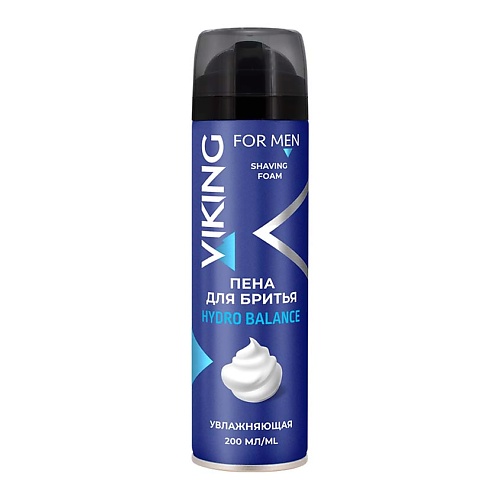 Пены для бритья  Летуаль VIKING Пена для бритья, увлажняющая Hydro Balance