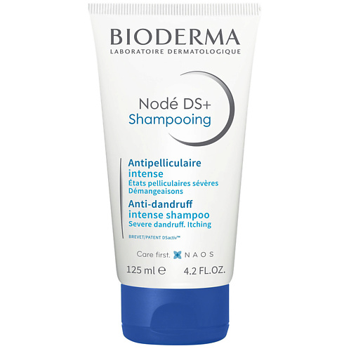 

BIODERMA Шампунь против перхоти, зуда и шелушения Nodé DS+ 125.0, Шампунь против перхоти, зуда и шелушения Nodé DS+