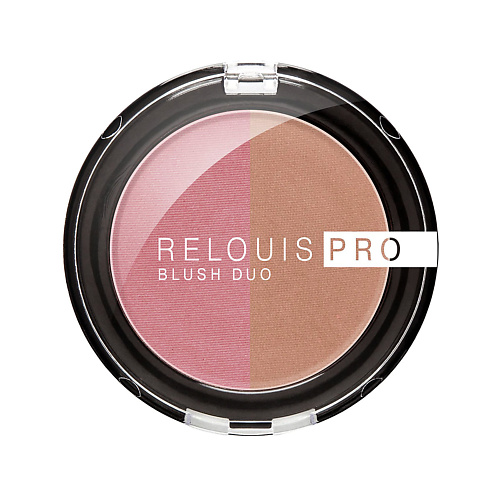 

RELOUIS Румяна компактные RELOUIS PRO BLUSH DUO, Румяна компактные RELOUIS PRO BLUSH DUO