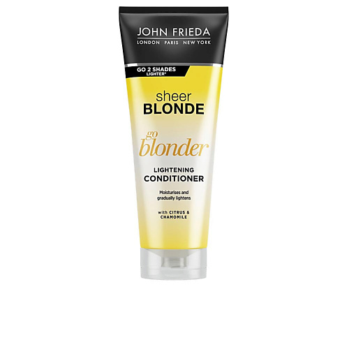Кондиционеры для волос JOHN FRIEDA Увлажняющий и осветляющий кондиционер для светлых волос Sheer Blonde Lightening 250.0