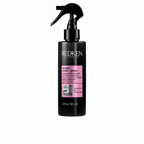 

REDKEN Спрей для термозащиты волос Acidic Color Gloss усиливает яркость цвета 190.0, Спрей для термозащиты волос Acidic Color Gloss усиливает яркость цвета