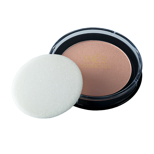 INÉS COSMETICS Пудра для лица компактная Soft Minerals