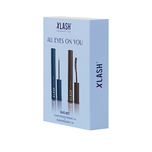 

XLASH COSMETICS Набор-дуэт: сыворотка для роста ресниц и термотушь, Набор-дуэт: сыворотка для роста ресниц и термотушь