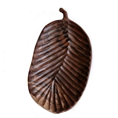 

VICTORIA'S WOODS Блюдо из цельного дерева Nature Leaf 1, Блюдо из цельного дерева Nature Leaf