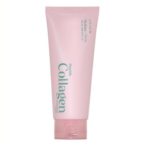 Пенка для умывания IT'S SKIN Очищающая пенка для лица с экстрактом коллагена Peptide Collagen Cleansing Foam