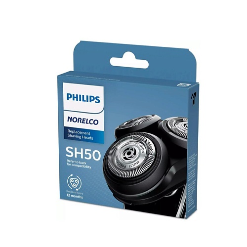   Лэтуаль PHILIPS Сменные бритвенные головки 5000 AquaTouch Shavers replaces HQ8 head