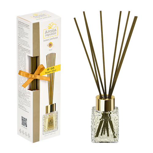

AROMA REPUBLIC Ароматический диффузор в стеклянном флаконе,"№56 Sunny fruit" 50, Ароматический диффузор в стеклянном флаконе,"№56 Sunny fruit"