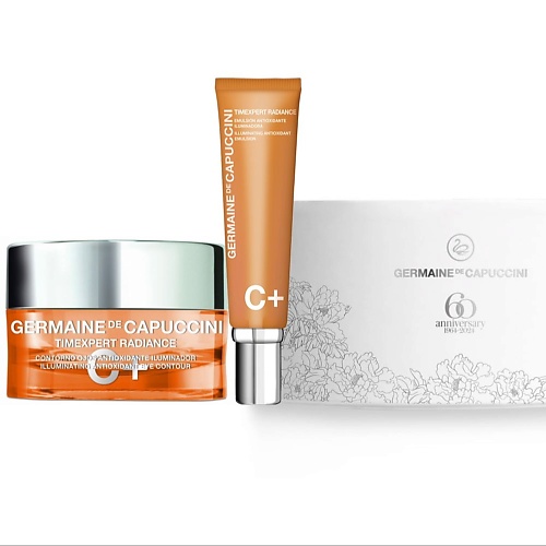 

GERMAINE DE CAPUCCINI Набор 60th Anniversary - Skin Care Ritual TE Radiance C+, Набор 60th Anniversary - Skin Care Ritual TE Radiance C+