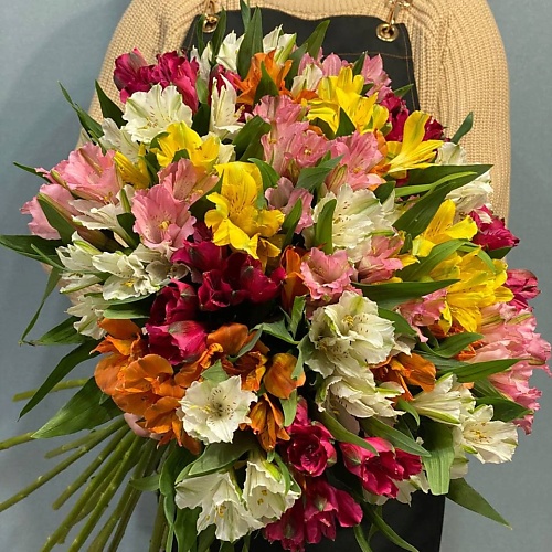 

АЗАЛИЯ FLOWER PUB Букет микс из 25 Альстромерий, Букет микс из 25 Альстромерий