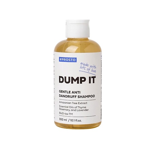 

PROSTO COSMETICS Шампунь DUMP IT для защиты от перхоти 300.0, Шампунь DUMP IT для защиты от перхоти