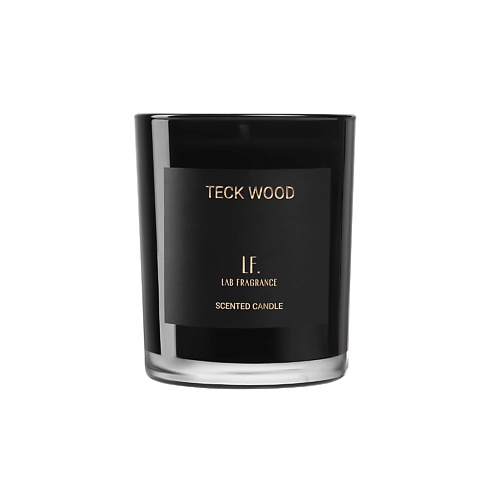 LAB FRAGRANCE Ароматическая cвеча "Teck wood" / "Тиковое дерево" 180.0