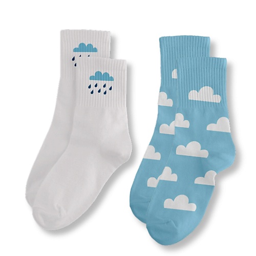 

ILIKEGIFT Носки женские "Summer weather" 2 пары, Носки женские "Summer weather" 2 пары